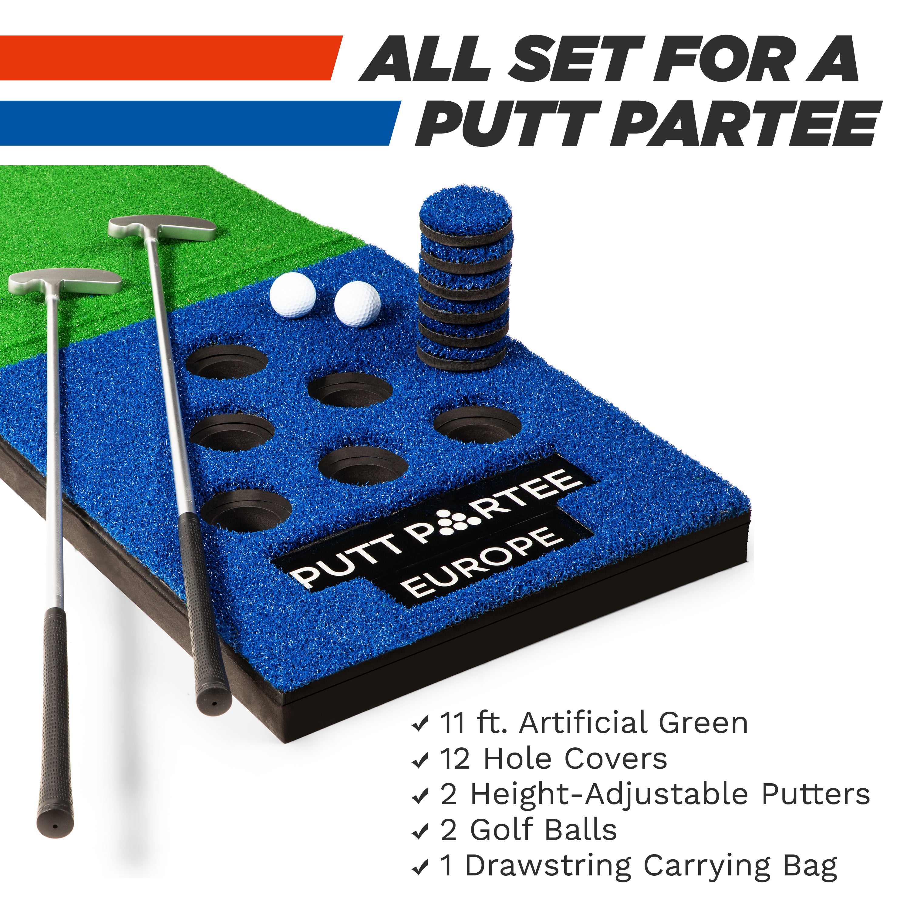 Putt Partee Golf Putting Game Bundle of 2