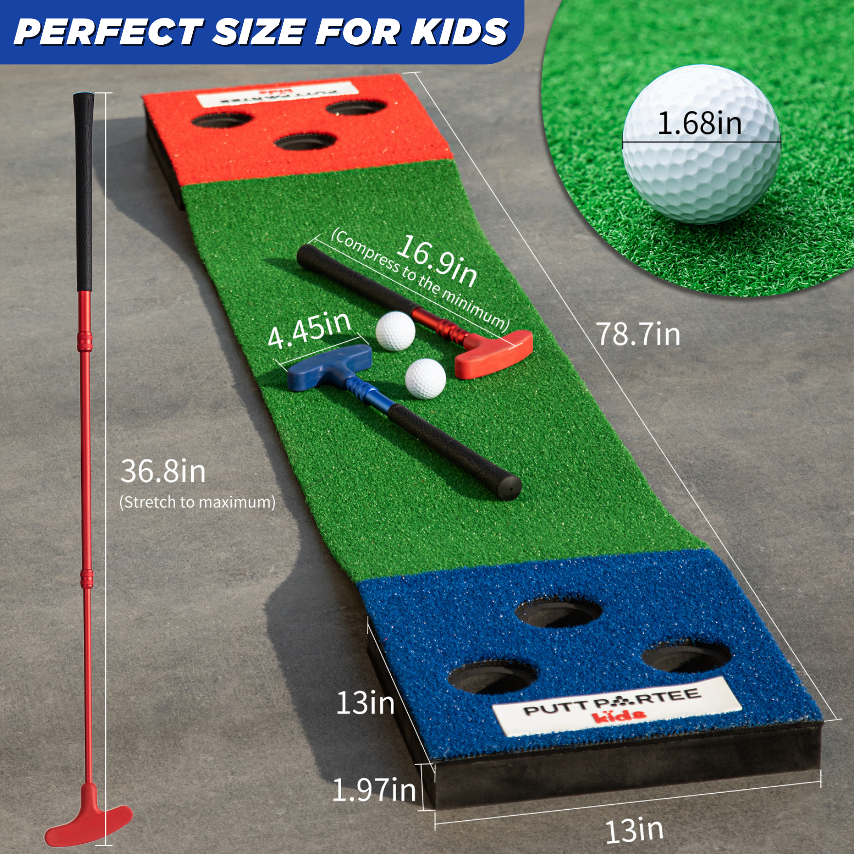 Putt Partee Golf Putting Game Bundle of 2