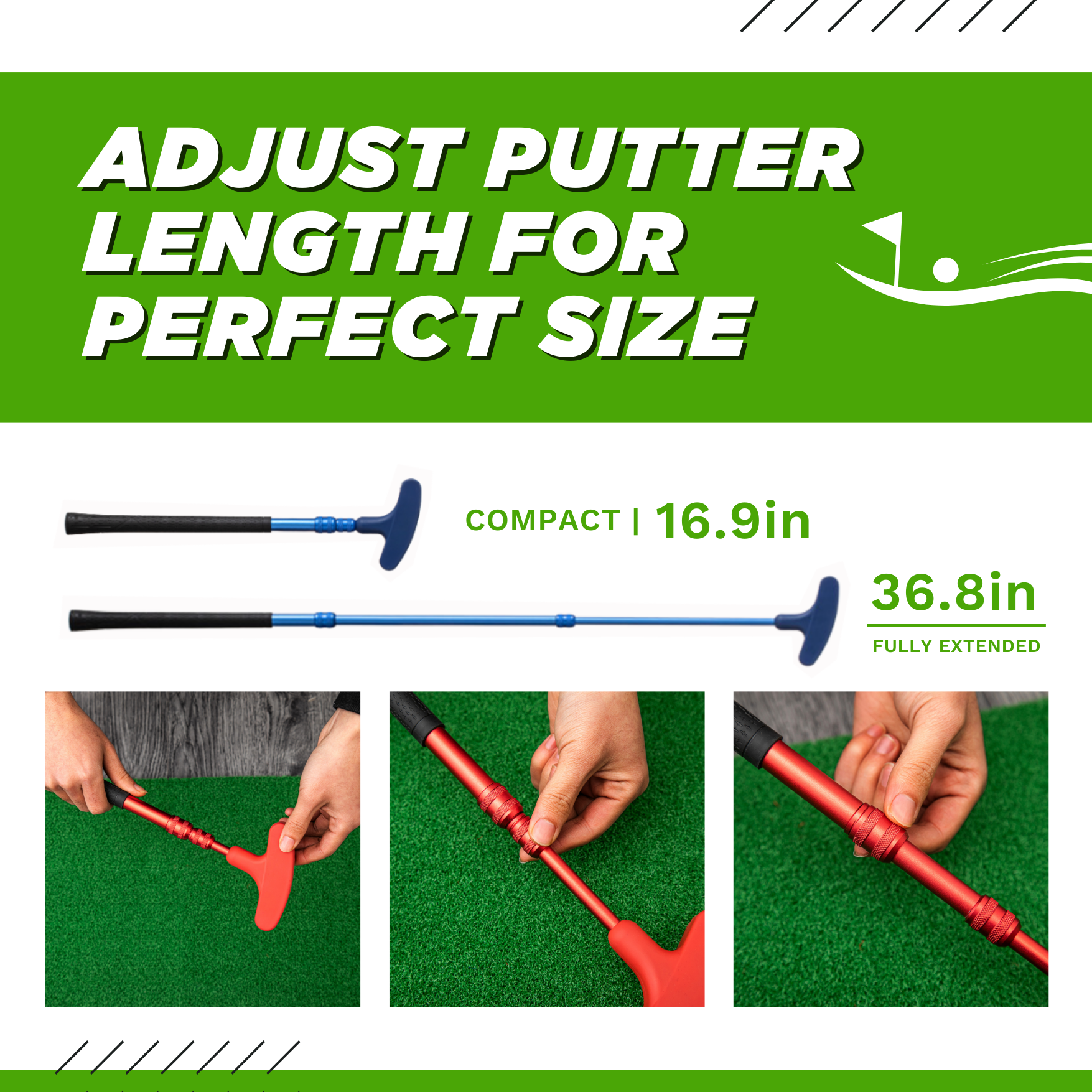 Putt Partee Golf Putting Game Bundle of 2